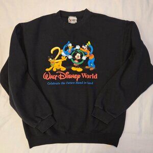 Walt Disney World Graphic Sweatshirt – Black - Size XL